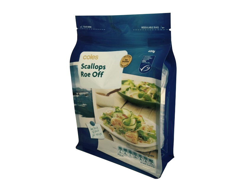 Seafood packaging, seafood pouch, box bag Leader Flexible Packaging